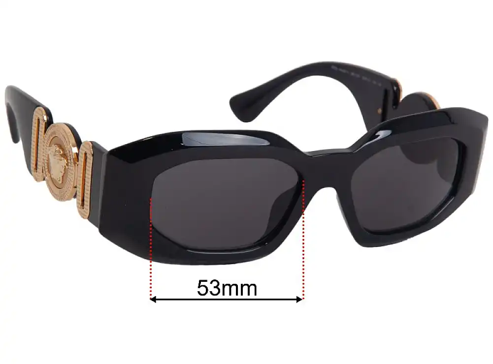 Versace 片耳 442ダイヤモンド型 Versace MOD 4425-U 53mm Replacement Lenses